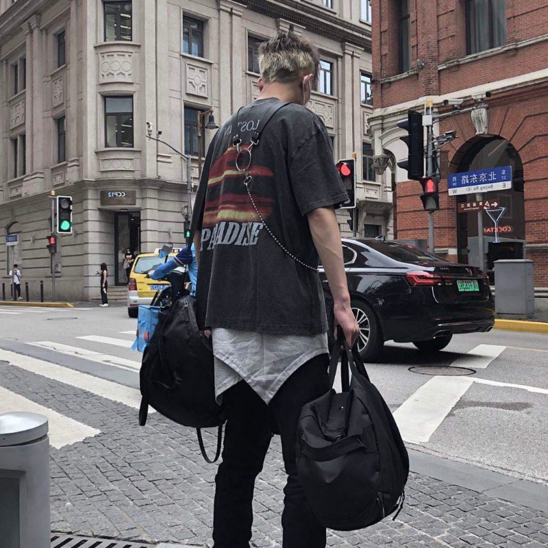 Askyurself T-shirts Summer Loose Casual Short Sleeve T-shirt