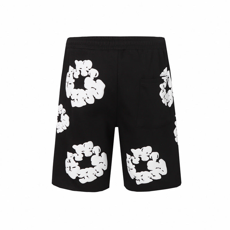 Denim Tears Shorts Foam Loose Casual Shorts