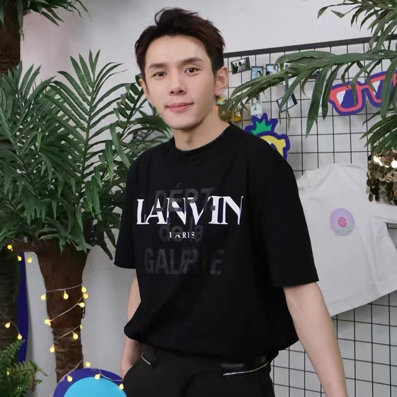 Gallery Dept T-shitrs Retro Short Sleeve Loose plus Size