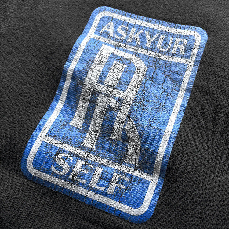 Askyurself Hoodie Terry round Neck Sweater