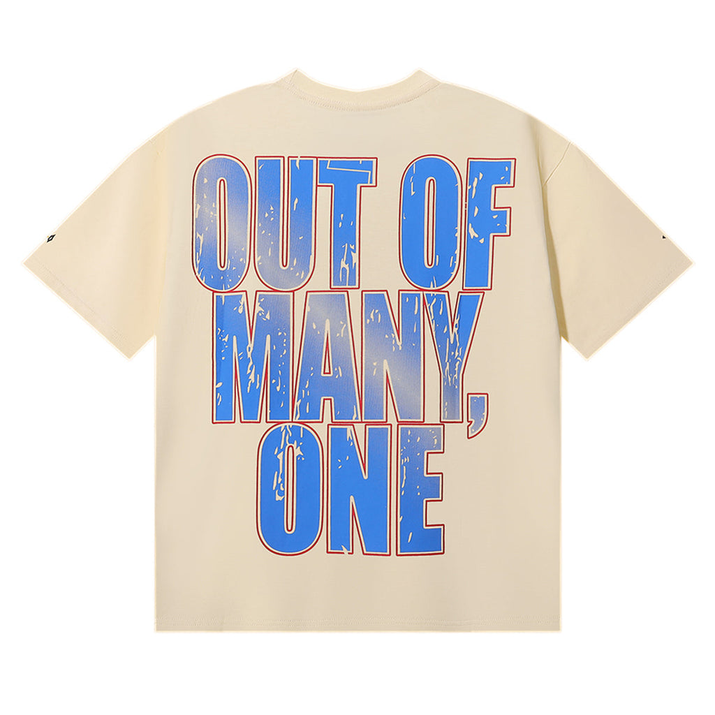 Godspeed T-shirts Speech Skull Printing Cotton Casual Crew Neck Short Sleeve Men and Women