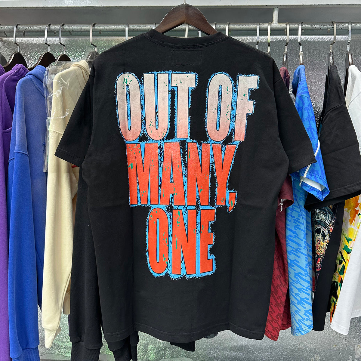 Godspeed T-shirts VR Glasses Skull Small Fresh Printing Cotton Casual Short Sleeve Men and Women